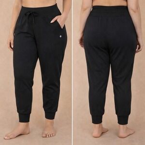 Baleaf Women's Black Water Resistant Jogger Pants 3XL Petite Athletic Casual